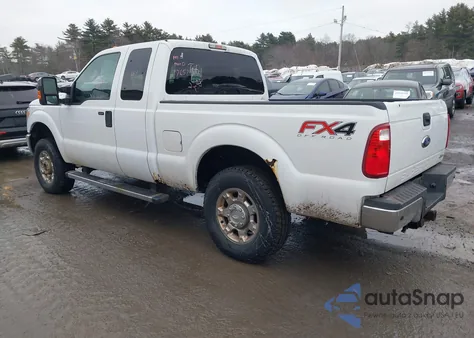 2013 Ford F-250 Xlt z USA, uszkodzony, nr VIN 1FT7X2B61DEA58585